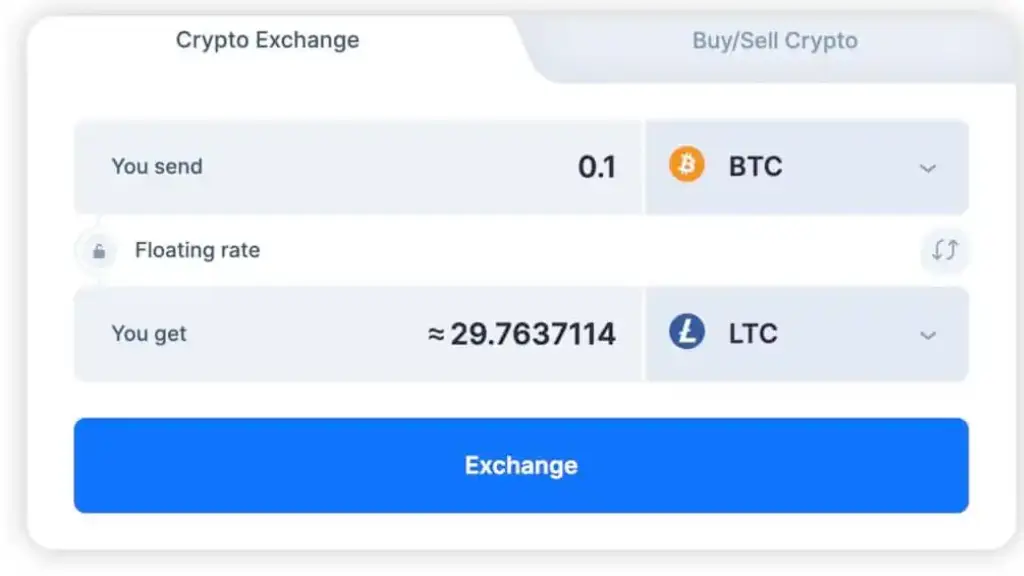 simpleswap exchange